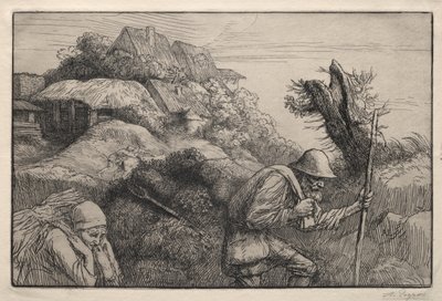 Return from the Woods by Alphonse Legros