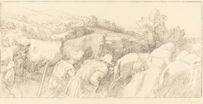 Return of the Peasants by Alphonse Legros