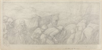 Return of the Peasants by Alphonse Legros