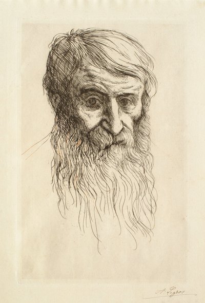 Sir Frederick Leighton by Alphonse Legros