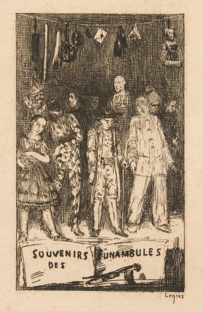 Memories of the Funambulists by Alphonse Legros