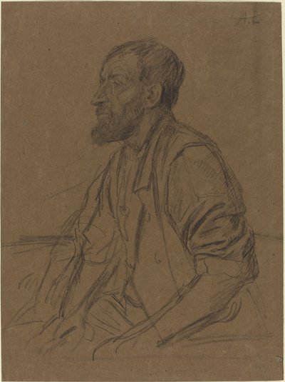 Study of a Workman by Alphonse Legros