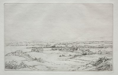 The Meadow near the Lake by Alphonse Legros