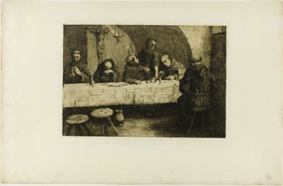 The Refectory by Alphonse Legros