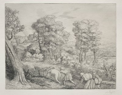 The Return to the Farm by Alphonse Legros