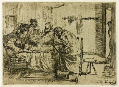 The Truth in the Case of Mr. Waldemar by Alphonse Legros