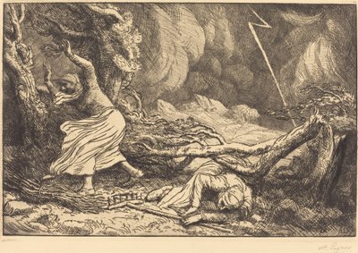 Victims of the Lightning by Alphonse Legros