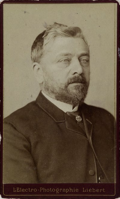 Portrait of Gustave Eiffel by Alphonse Liebert