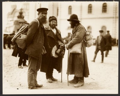 Photographs from the Study Trip to Russia Used for the Painting, "The Abolition of Serfdom in Russia," (1914), from the "Epic of the Slavs Cycle, Moscow" by Alphonse Maria Mucha