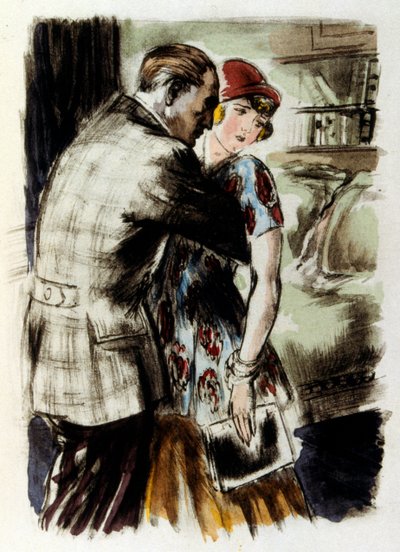 Illustration by Alphonse Mucha for the book 