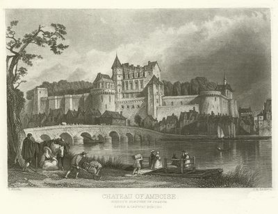 Chateau of Amboise by Alphonse Marie de Neuville