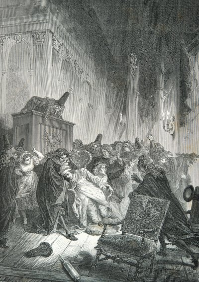 Death of Moliere by Alphonse Marie de Neuville
