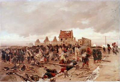 Franco-Prussian war (1870): the siege of Paris by Alphonse Marie de Neuville