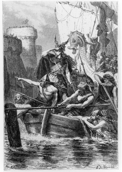Norse Boats Besieging Paris, from 