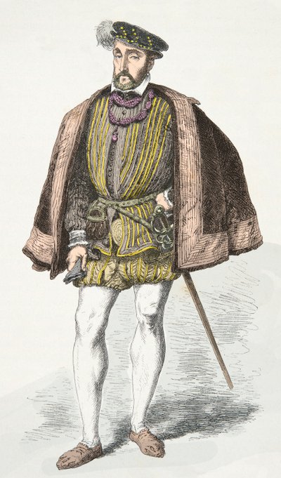 Portrait of King Henry II by Alphonse Marie de Neuville