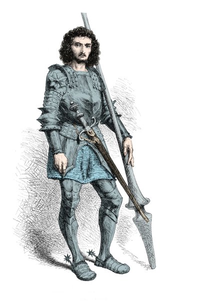 Portrait of Gaston de Foix by Alphonse Marie de Neuville