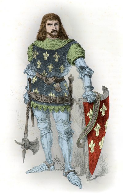 Portrait of King John II the Good by Alphonse Marie de Neuville