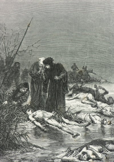 The Body of Charles the Bold is Found After the Battle of Nancy by Alphonse Marie de Neuville