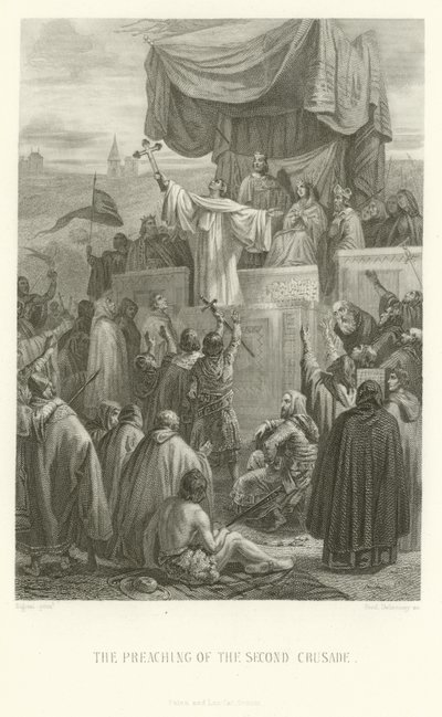 The Preaching of the Second Crusade by Alphonse Marie de Neuville