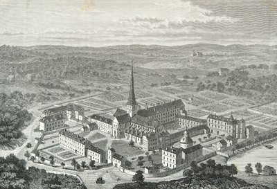 View of Port Royal Abbey by Alphonse Marie de Neuville