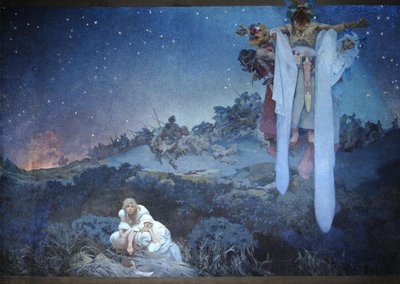 Slavs in their Original Homeland by Alphonse Mucha
