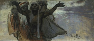 Study for the Slav Epic by Alphonse Mucha