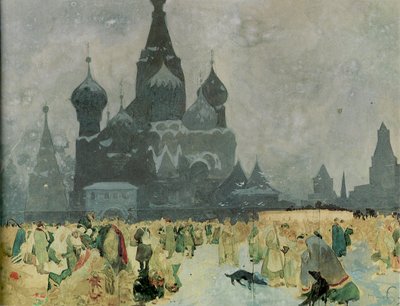 The Emancipation of the Russian Serfs Study for The Slav Epic, 1914 by Alphonse Mucha