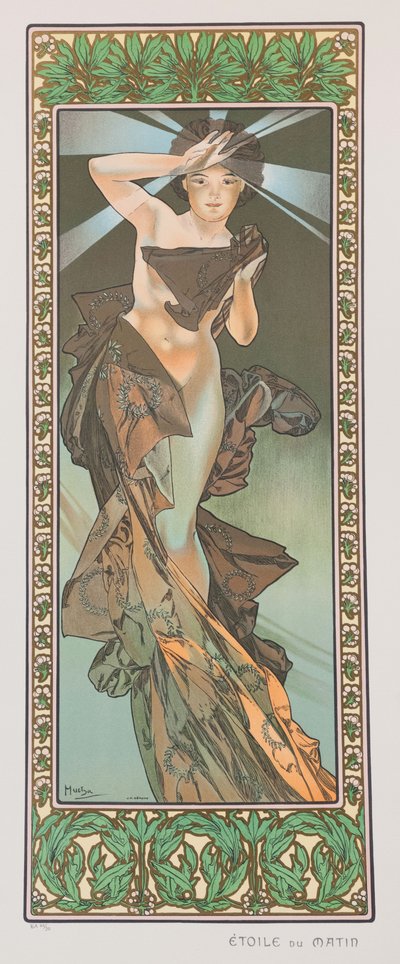 The Morning Star by Alphonse Mucha