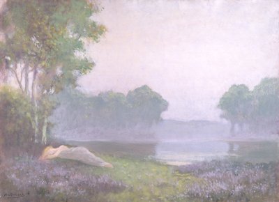 Asleep in the Heather, Morning, 1935 by Alphonse Osbert