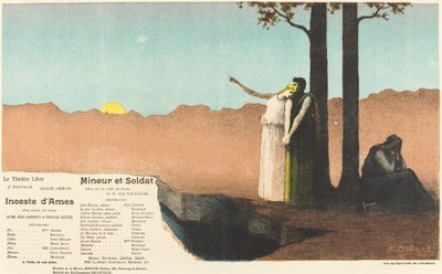Incest of Souls; Miner and Soldier by Alphonse Osbert