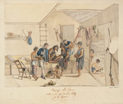 Visiting a Raja of the Timor Islands by Alphonse Pellion