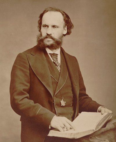 Portrait of the Composer Charles Lenepveu, 1875 by Alphonse Terpereau