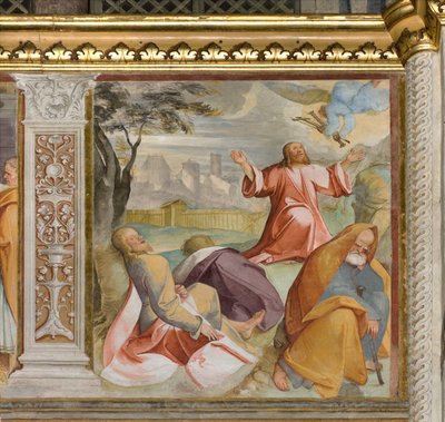 Presbytery, Seventh South Span, Oration in the Garden, Altobello Melon by Altobello Melone