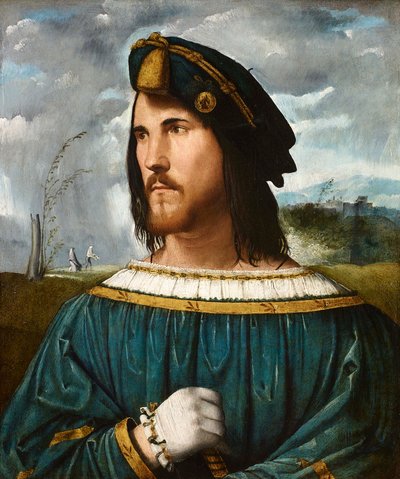 Portrait of a Gentleman Known as Cesare Borgia by Altobello Melone