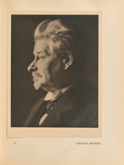 George Brandes by Alvin Langdon Coburn