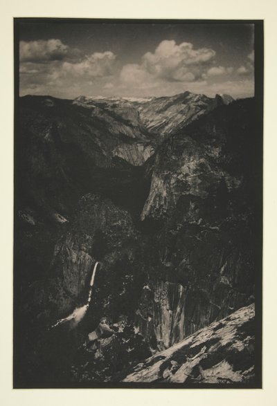 Yosemite: Distant Waterfall by Alvin Langdon Coburn