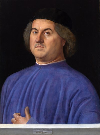 Portrait of a Man by Alvise Vivarini