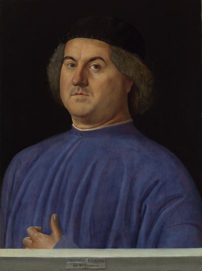 Portrait of a Man by Alvise Vivarini