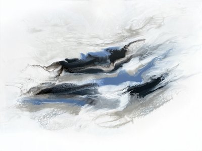 Fluid Abstract Flow by Alyson Storms