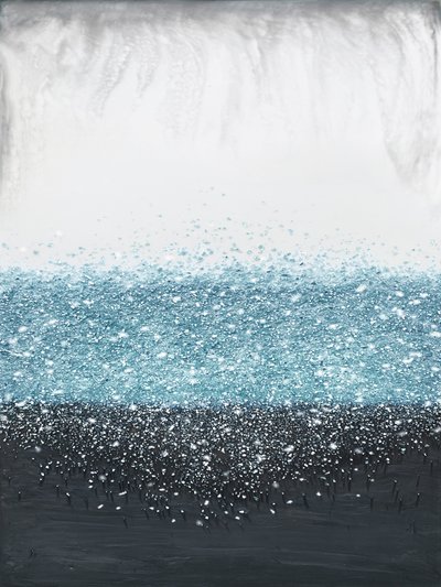 Glittering Blue Depths by Alyson Storms