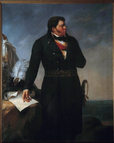 Portrait of Georges Cadoudal by Amable Paul Coutan