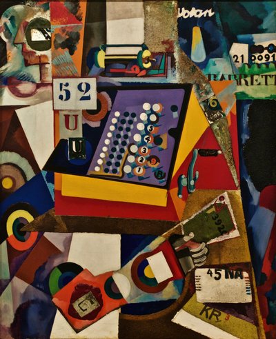 Cash Register by Amadeu de Souza Cardoso