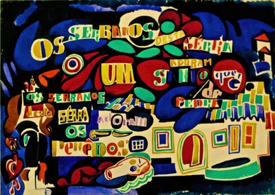 Serrana Poem in Colour by Amadeu de Souza Cardoso