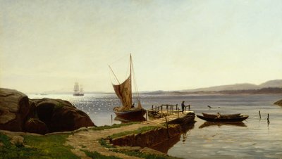 Hvaler Pier by Amaldus Nielsen
