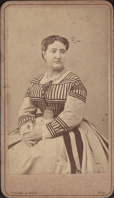 Portrait of the Opera Singer Carlotta Patti, 1835-1889 by Amand Helm