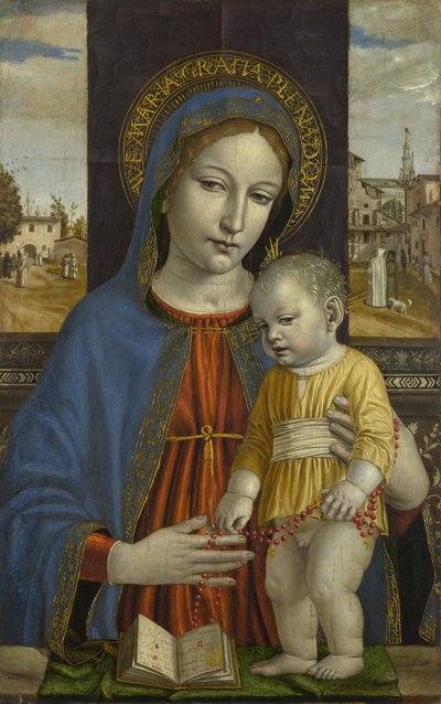 The Virgin and Child, c. 1490 by Ambrogio Bergognone