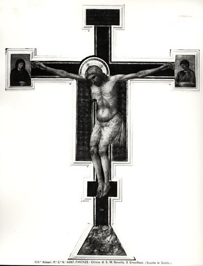 The Crucifixion by Ambrogio Bondone (school of) Giotto