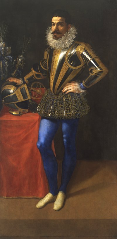 Portrait of Lucio Foppa by Ambrogio Giovanni Figino