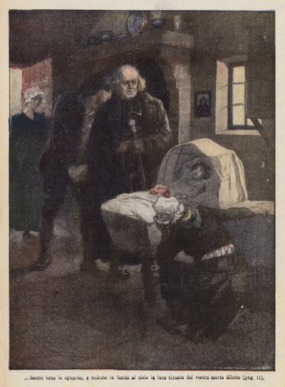 Illustration for Les Miserables by Victor Hugo by Ambrogio Lombardi