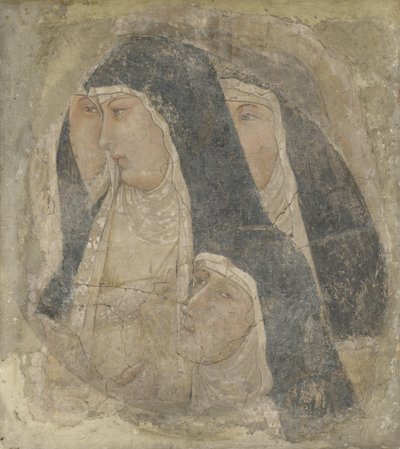 A Group of Four Poor Clares by Ambrogio Lorenzetti